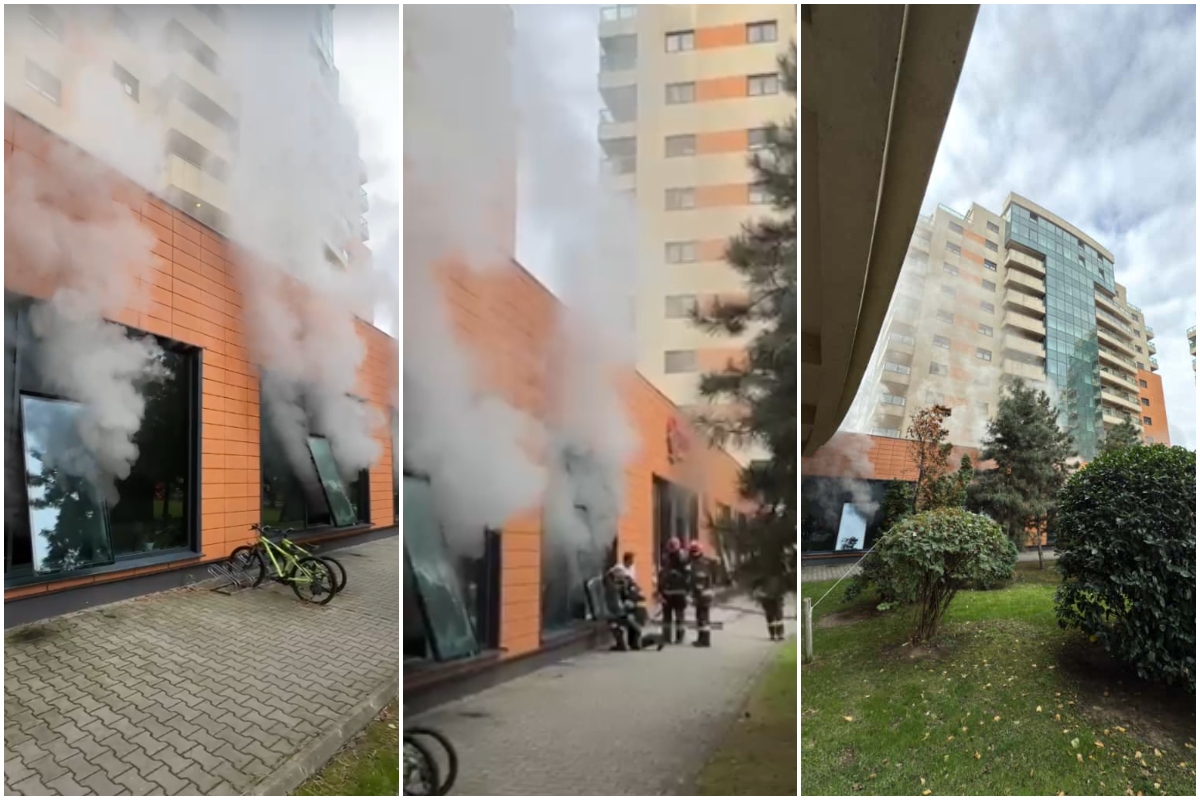 Incendiu de proporţii la un hotel din Sectorul 6 al Capitalei. A fost emis mesaj Ro-Alert din cauza degajărilor mari de fum