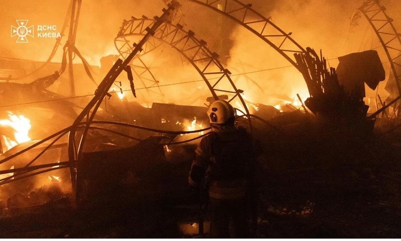 Război în Ucraina. Au sunat sirenele de război, Rusia a bombardat masiv Kievul