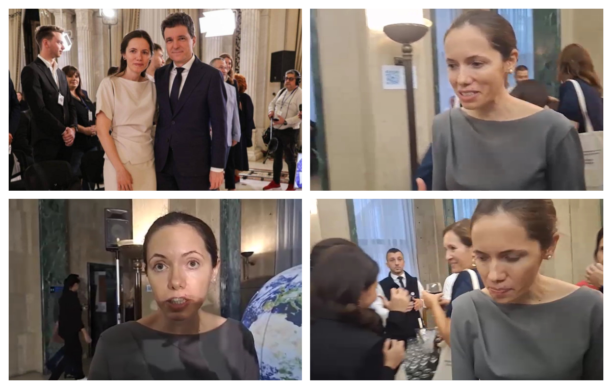 Mirabela Grădinaru, partenera președintelui Nicușor Dan, apariţie-surpriză la Guvern