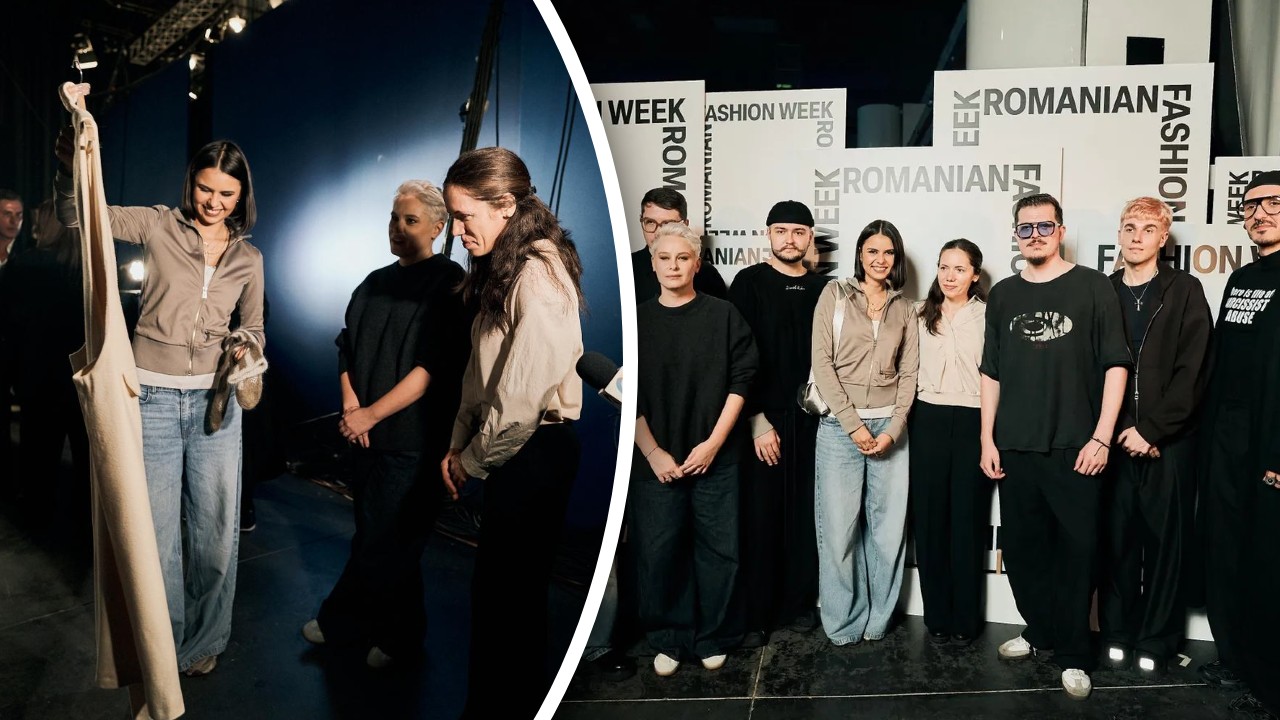 Mirabela Grădinaru își ia în serios rolul de Primă Doamnă. Partenera președintelui Nicușor Dan s-a întâlnit, la Fashion Week Bucharest, cu tinerii designeri din România