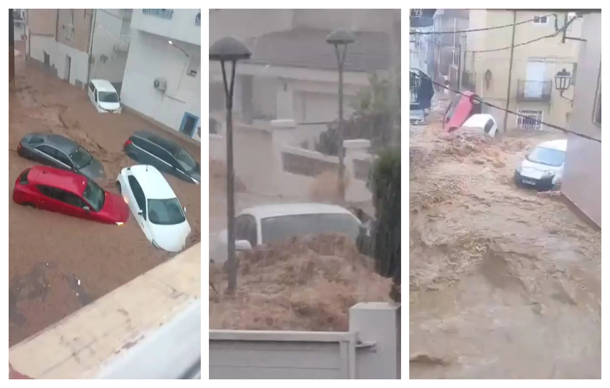 Codul roşu de ploi puternice face ravagii, a fost declarată stare de urgenţă după ce s-au înregistrat 40 de decese după ciclonul Alice din Spania