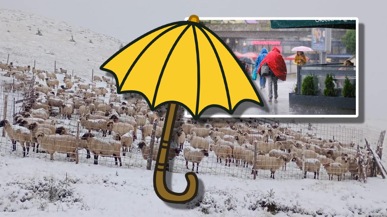 Prognoza meteo. Vortexul aduce temperaturi siberiene la munte, se vor resimţi MINUS 20 de grade Celsius. Ploi de Cod roşu timp de 24 de ore în restul ţării!