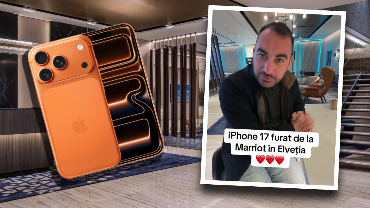Pescobar, jecmănit la Marriot în Elveția! I-au furat noul iPhone 17 chiar de sub nas: „Oricum nu-mi plăcea albastru. Mă duc și-mi iau portocaliu”