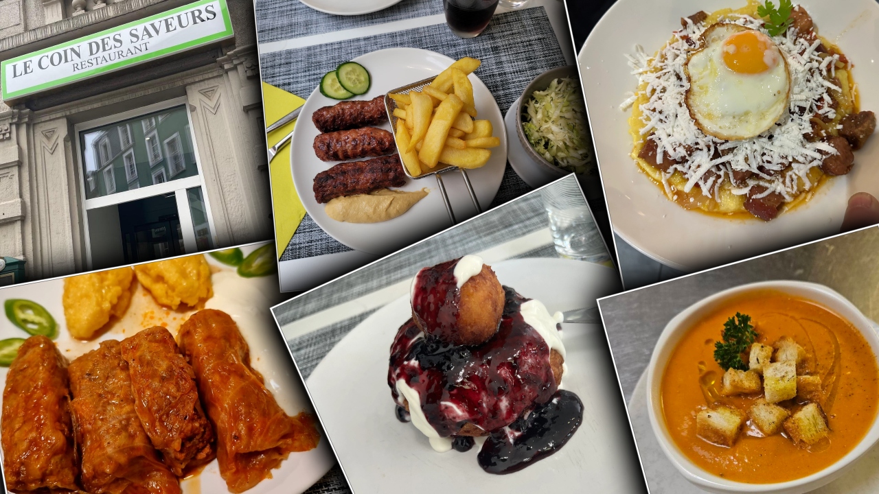 Ce aleg străinii să mănânce la singurul restaurant cu specific românesc din Luxemburg: „Avem rețeta noastră, am luat un pic din Oltenia, Moldova”