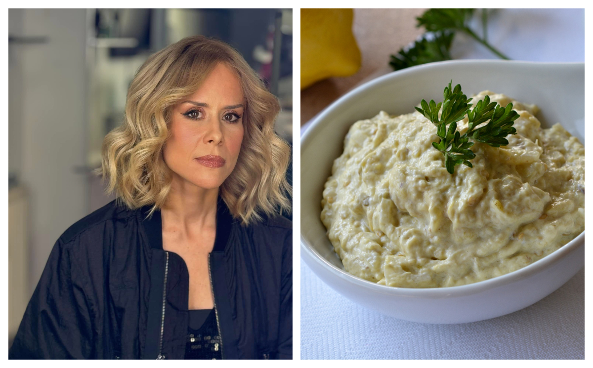 Salată de vinete dietetică. Cu ce înlocuiește Mihaela Bilic uleiul: ”Gustul e minunat, merită încercat!”