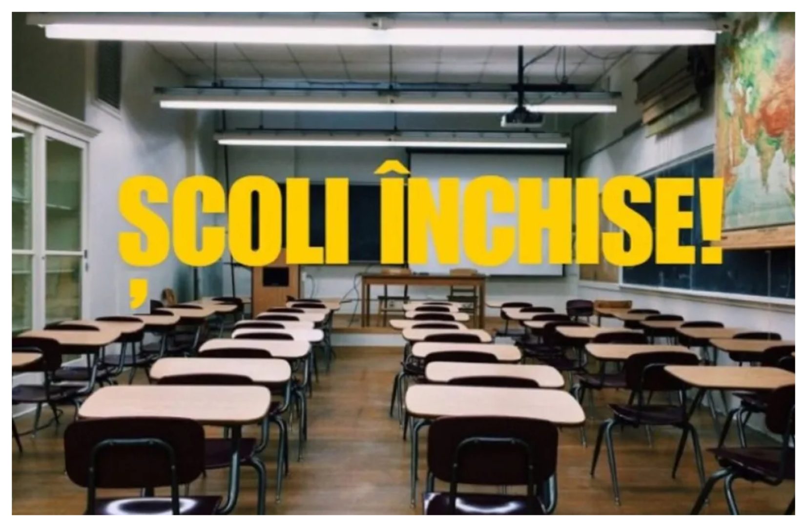 Şcoli închise din cauza Codului Roşu. În ce judeţ nu se fac ore miercuri, alertă generală: „Rămâneţi în locuinţe!”