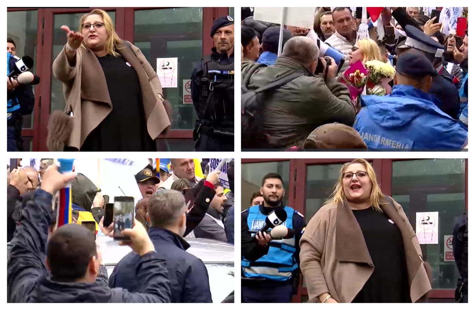 Diana Şoşoacă a făcut show la Parchet: „Va veni momentul când voi fi preşedintele României”