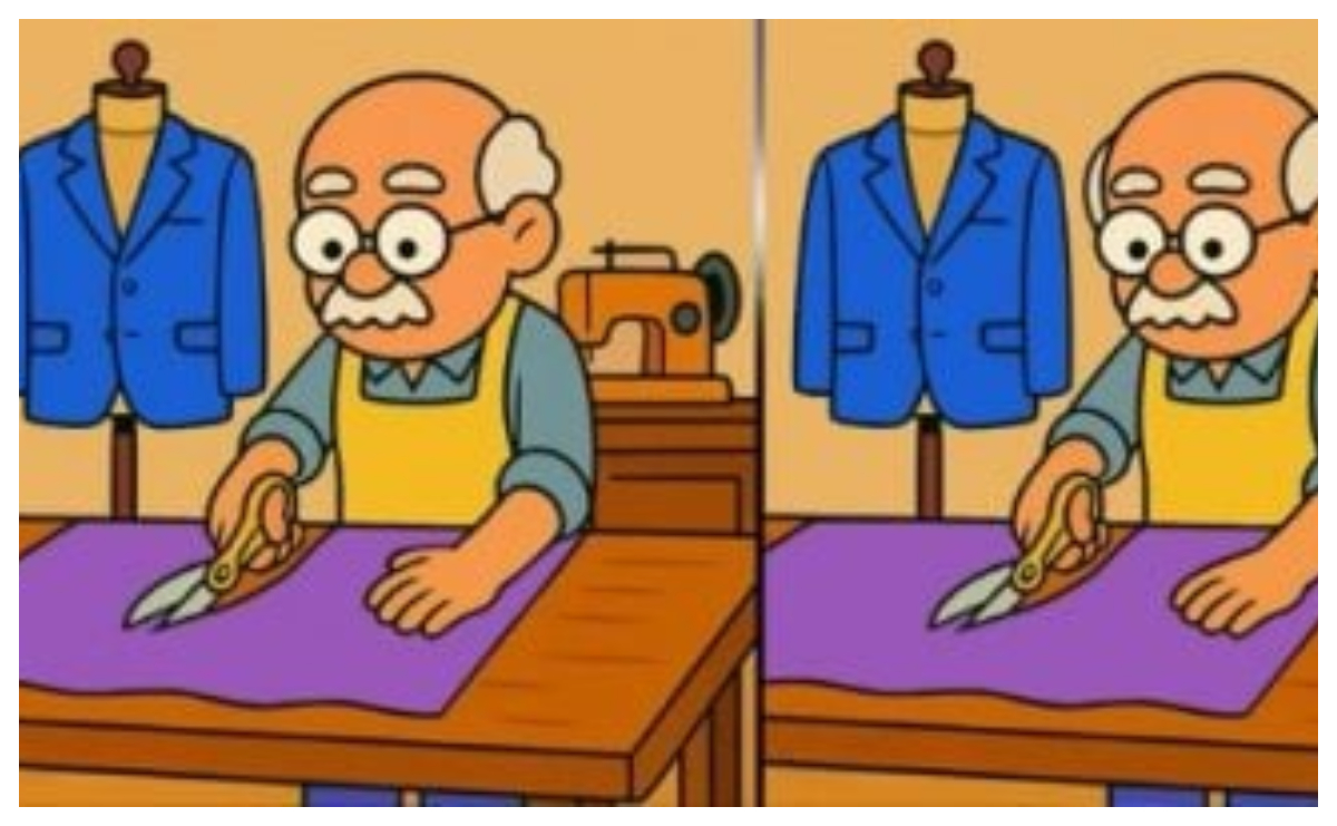 Test IQ. Descoperă diferența dintre cele două imagini în 10 secunde. Doar cei cu ochi de vultur își vor da seama