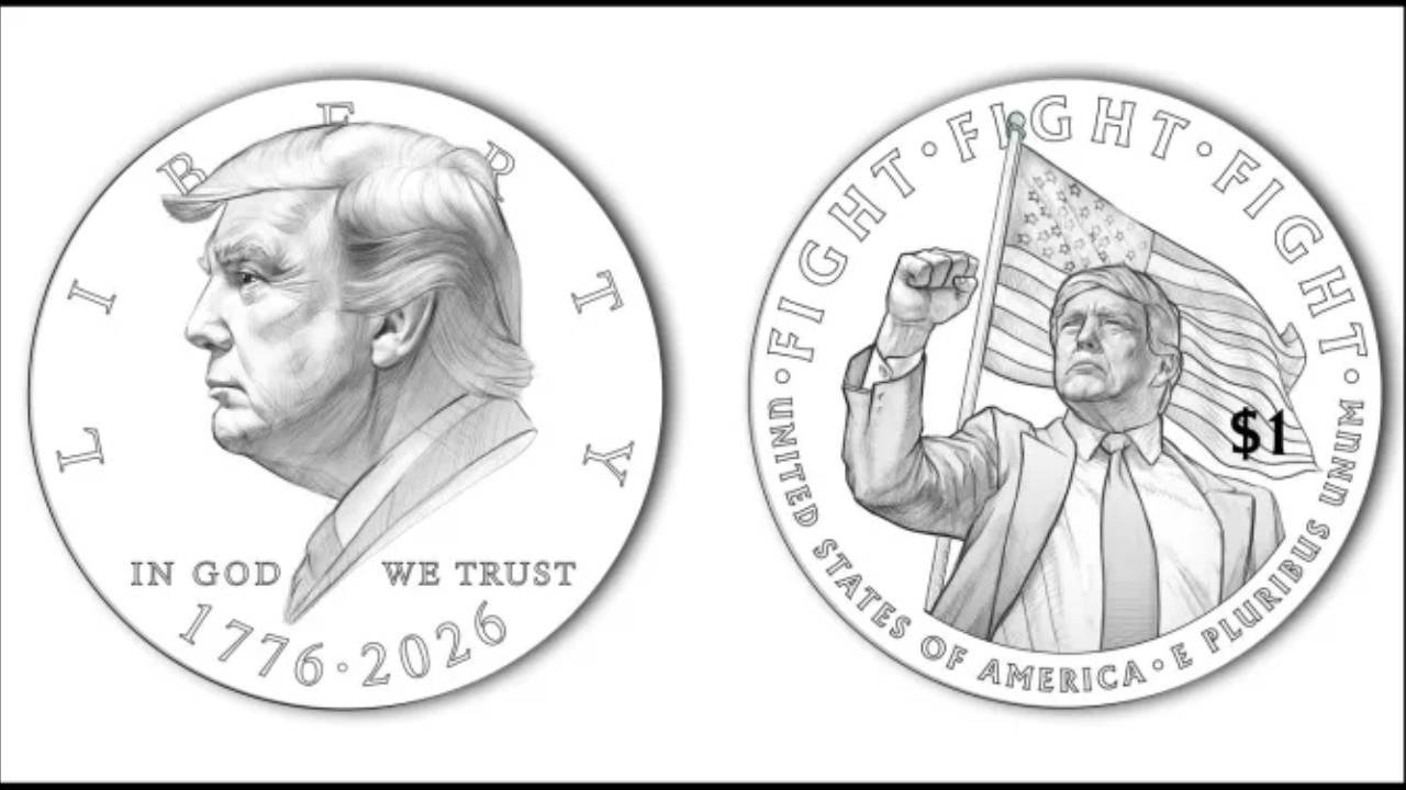 Trezoreria SUA ar putea lansa moneda de un dolar cu chipul lui Donald Trump, spre surprinderea populației: „Nu e niciun fake news, e reală”