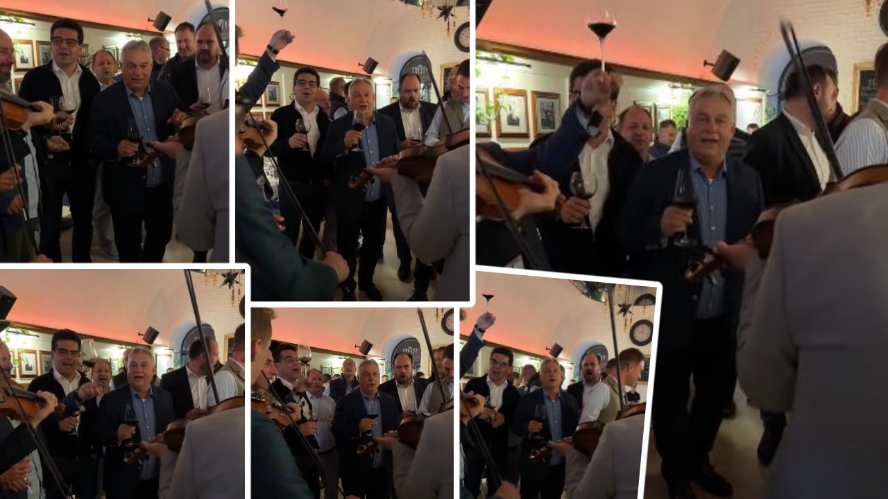 Viktor Orban, petrecere cu lăutari într-un local din Cluj. Mesaj controversat după premiul Nobel câștigat de un maghiar: „Nu plecăm de aici”
