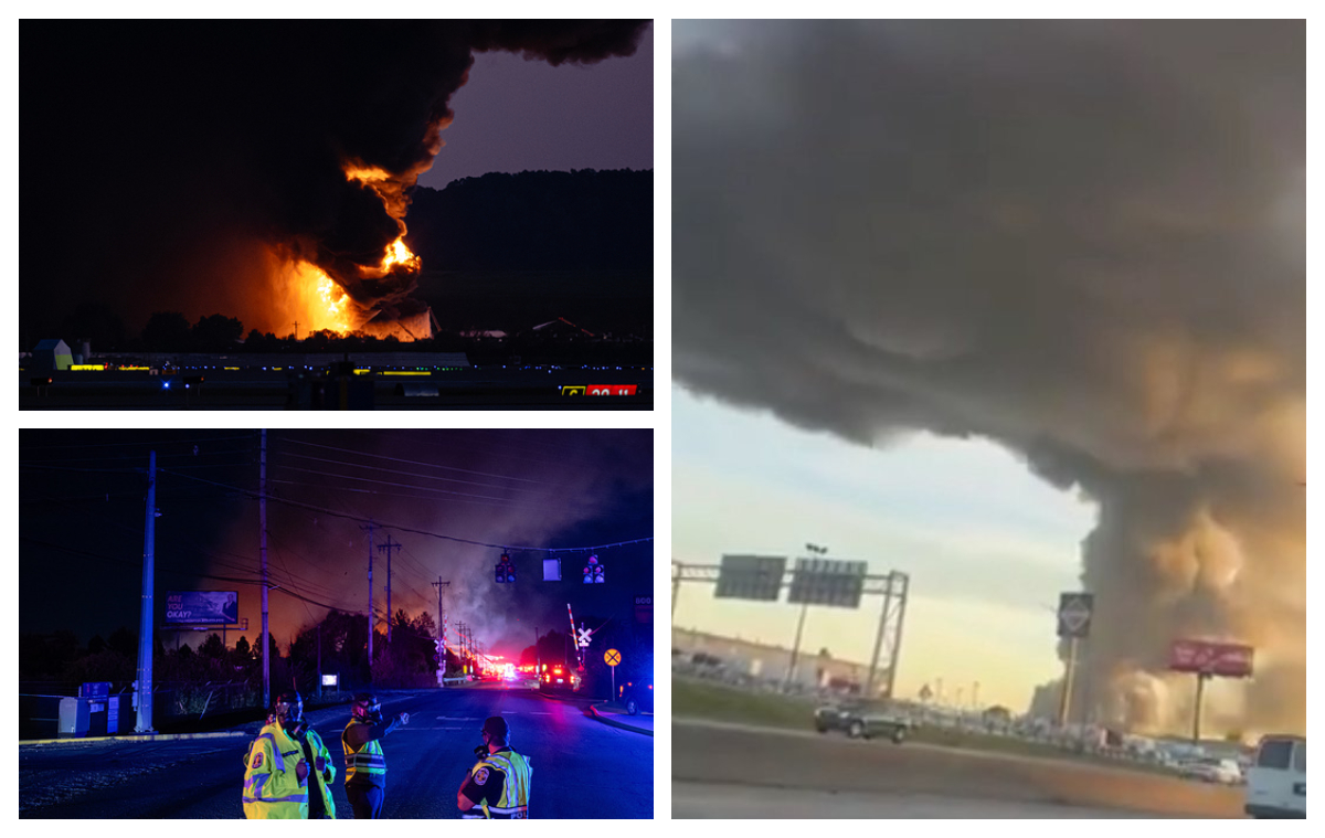 Avion prăbuşit în SUA, momentul impactului a fost filmat. Cel puţin 7 morţi, este COD ROŞU VIDEO