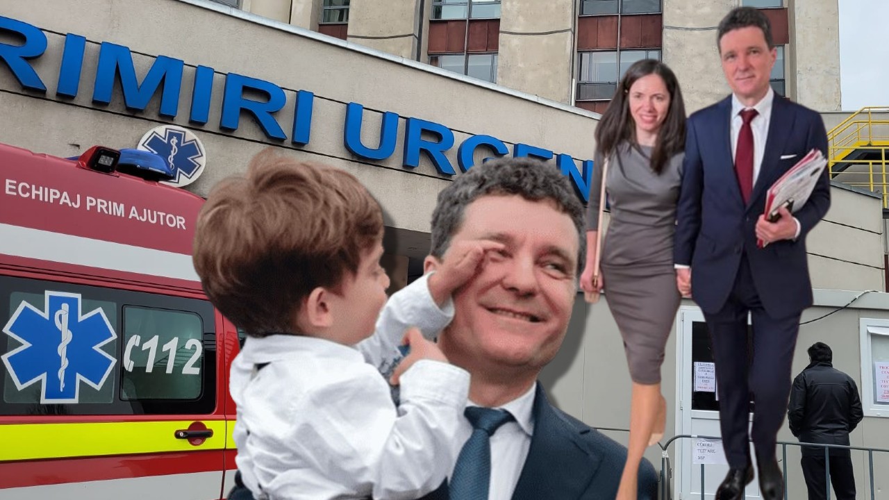 Partenera și copiii lui Nicușor Dan, la Spitalul Universitar. Băiețelul a fost în centrul atenției, iar Mirabela Grădinaru, înecată de lacrimi. ”Nu m-a pregătit nimeni…”