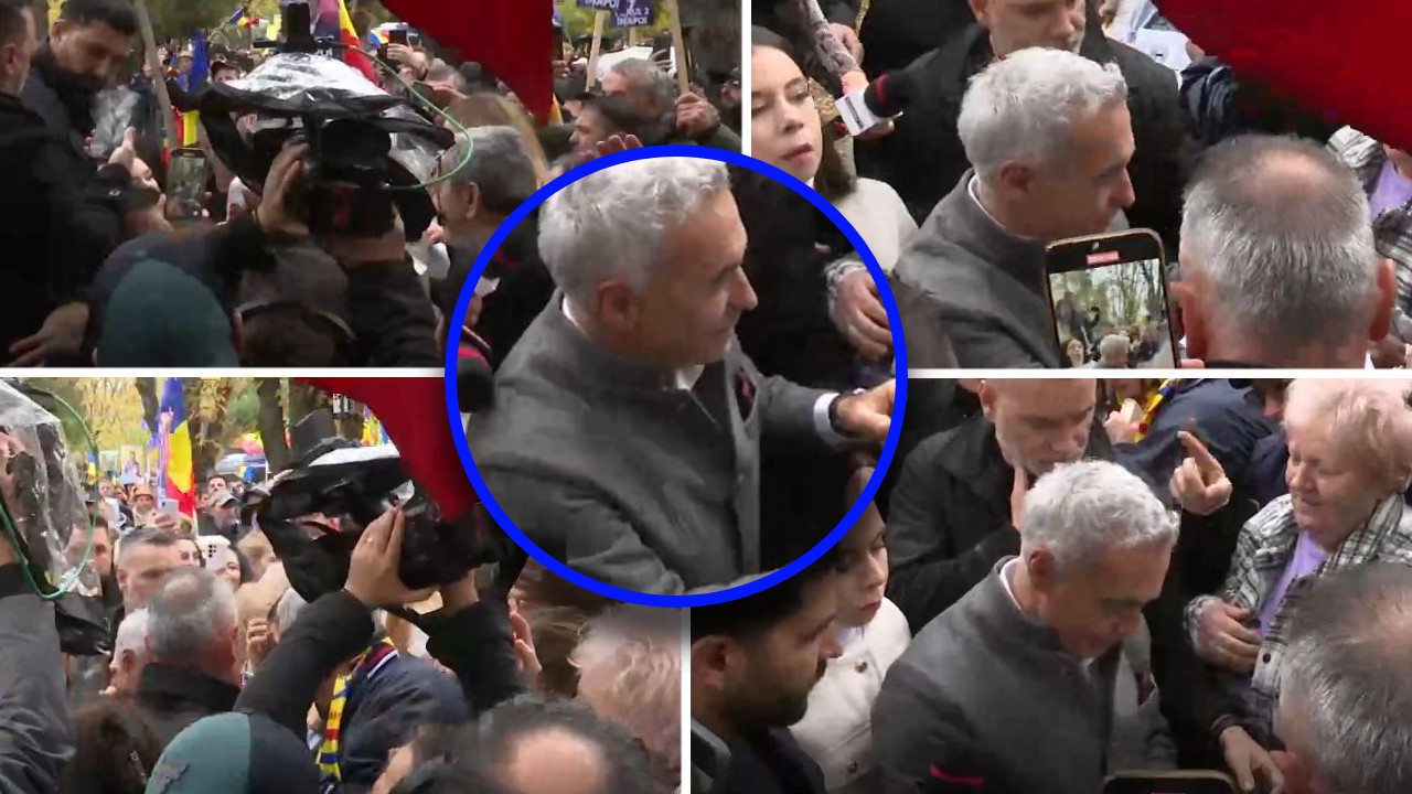 Călin Georgescu, baie de mulţime la IPJ Ilfov: „Toate aceste alegeri sunt o farsă. Eu şi poporul român aşteptăm dovezi” / Oamenii scandează: „Ne-au trădat arhiereii!”