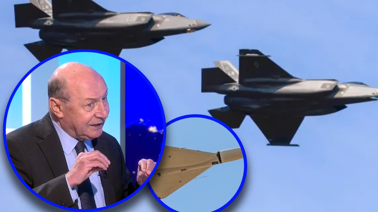 EXCLUSIV – Traian Băsescu, reacție dură după ce o dronă rusească a tranzitat 3 județe și s-a prăbușit la Vaslui: ”Drona trebuia doborâtă. E încălcarea suveranității statului român”