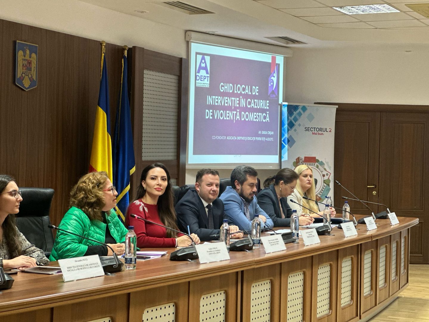 Ghidul Local de Intervenție în cazurile de violență domestică, lansat de DGASPC Sector 2 și Asociația A.D.E.P.T, de Ziua Internațională a Stopării Abuzurilor asupra Copiilor