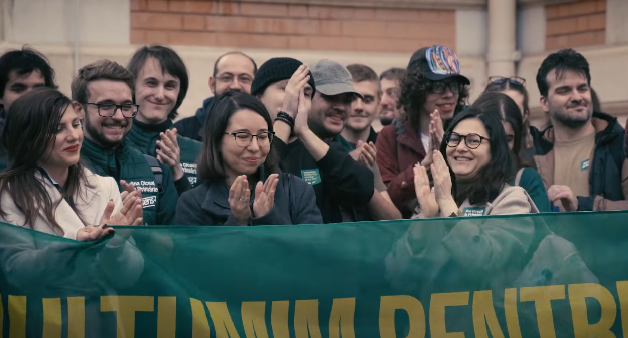 Ana Ciceală şi-a depus candidatura la Primăria Capitalei din partea Partidului SENS. „Lupta mea e a fiecărui cetăţean” VIDEO