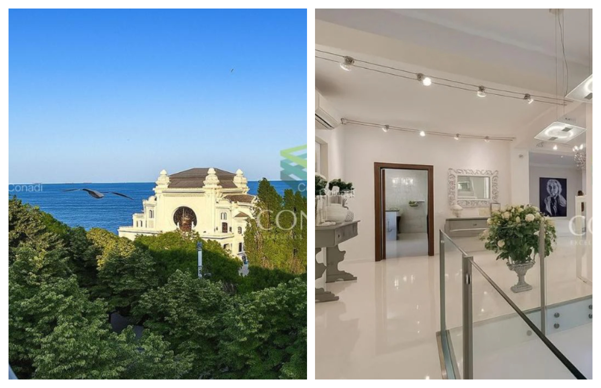 Cum arată apartamentul din Constanța pe care proprietarul vrea să-l vândă cu peste un milion de euro. Are vedere la mare și la port