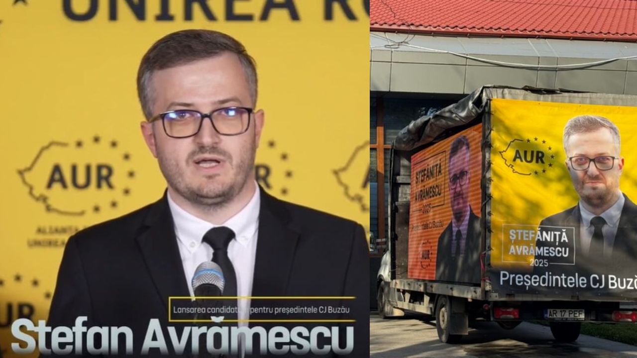 AUR fură curent la Buzău. Cum și-a făcut partidul lui George Simion campanie cu curent electric sustras de la Consiliul Județean