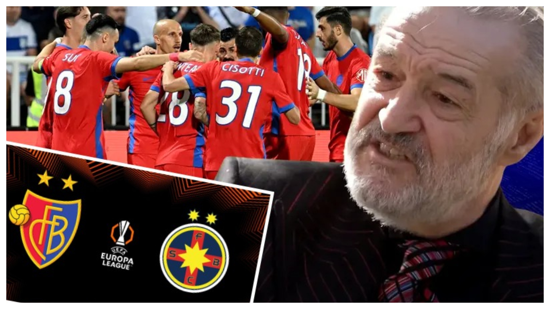 Basel – FCSB 0-0 LIVE VIDEO ONLINE în Europa League. Ce echipă de start a stabilit Gigi Becali şi unde vezi meciul în direct la TV