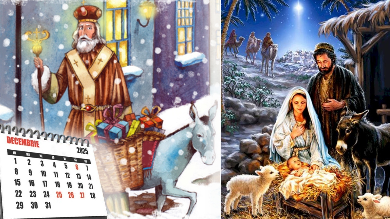 Calendar creștin ortodox pentru luna decembrie. Cele mai importante sărbători ale lunii