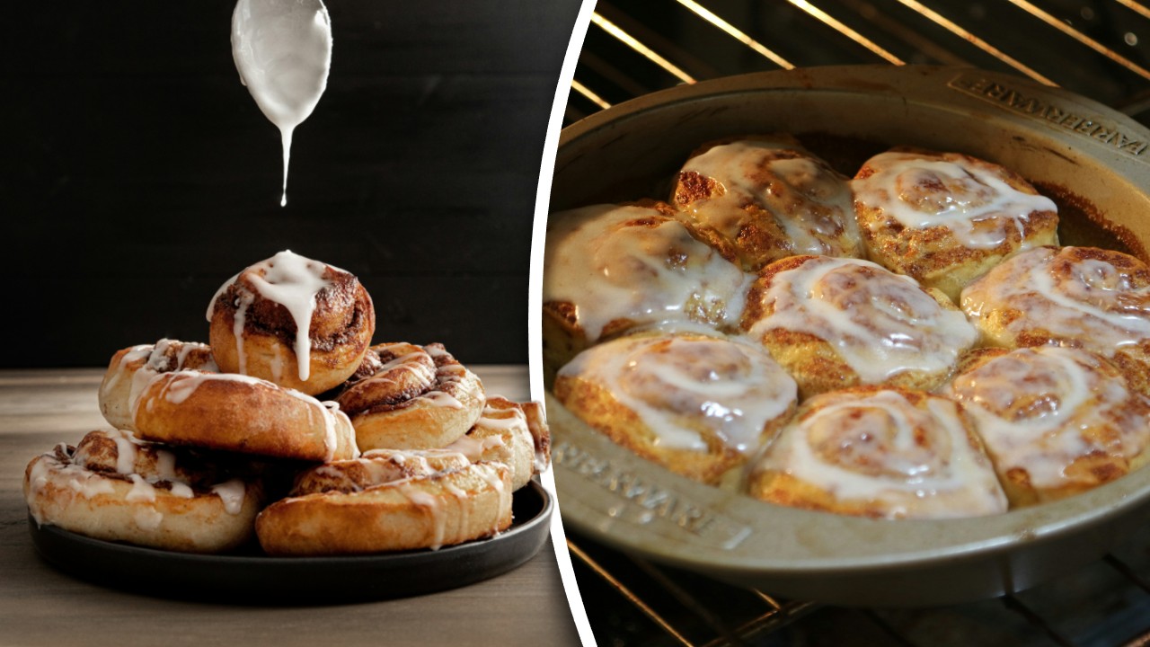 Cinnamon rolls, desertul cu parfum de Crăciun care îți face iarna mai frumoasă. Rețeta simplă pentru un preparat perfect