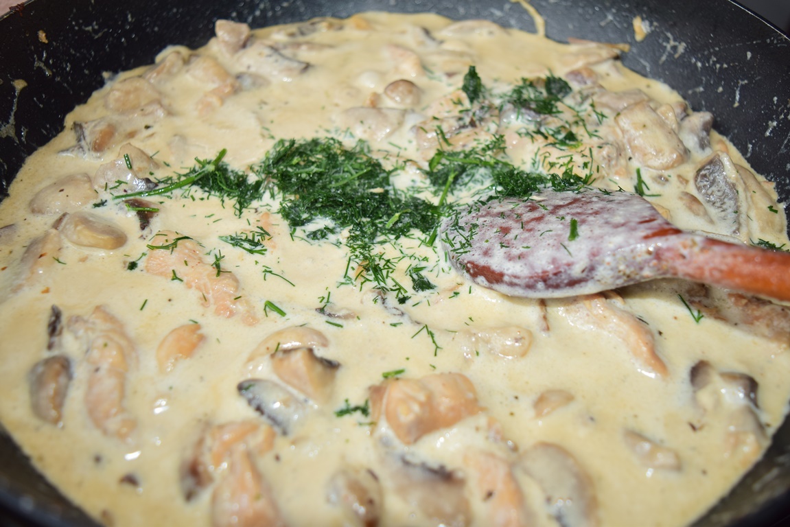 Ciulama de ciuperci, rețeta de post delicioasă a Jamilei