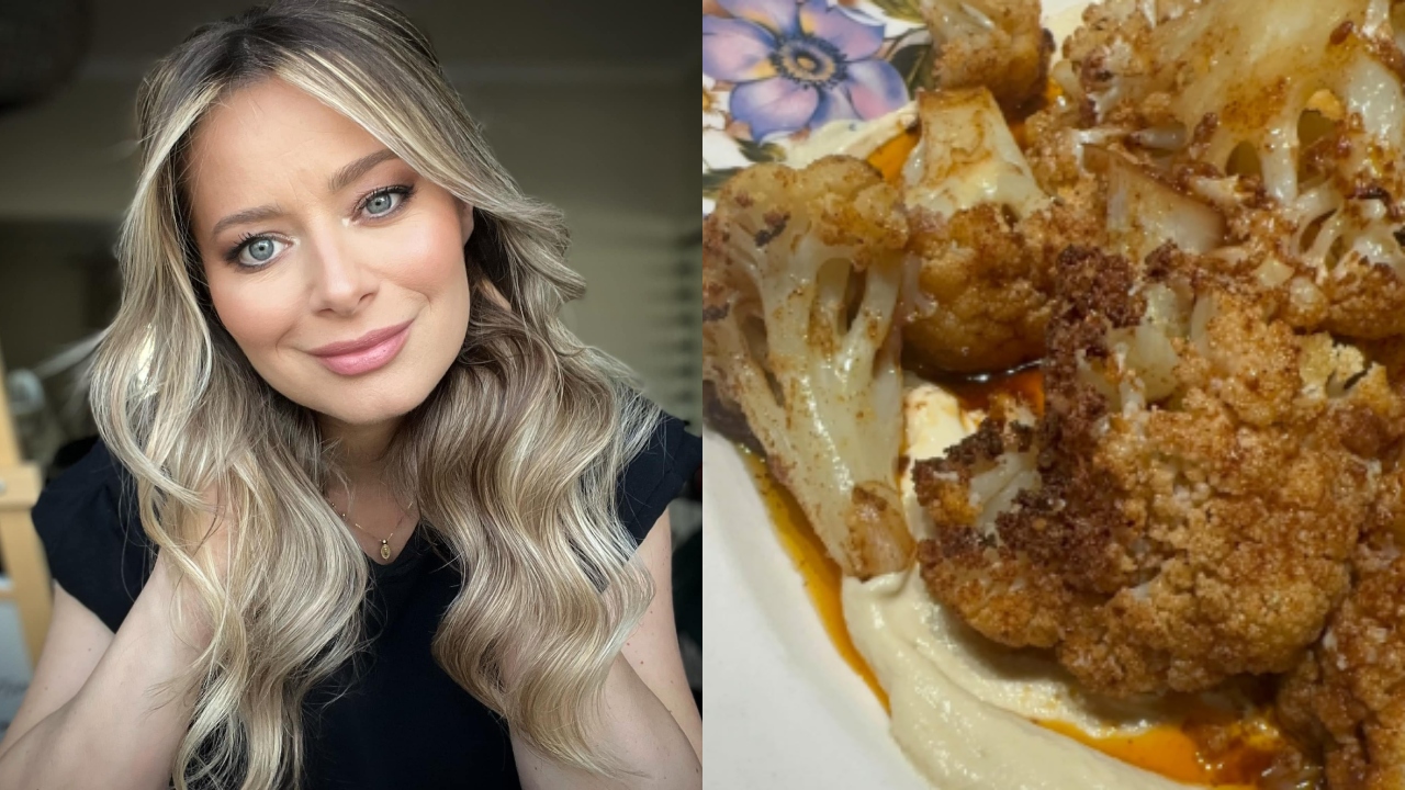 Rețeta de conopidă la cuptor a Laurei Cosoi. Se gătește repede și este savuroasă: „La noi în casă este hit, nu glumă!”