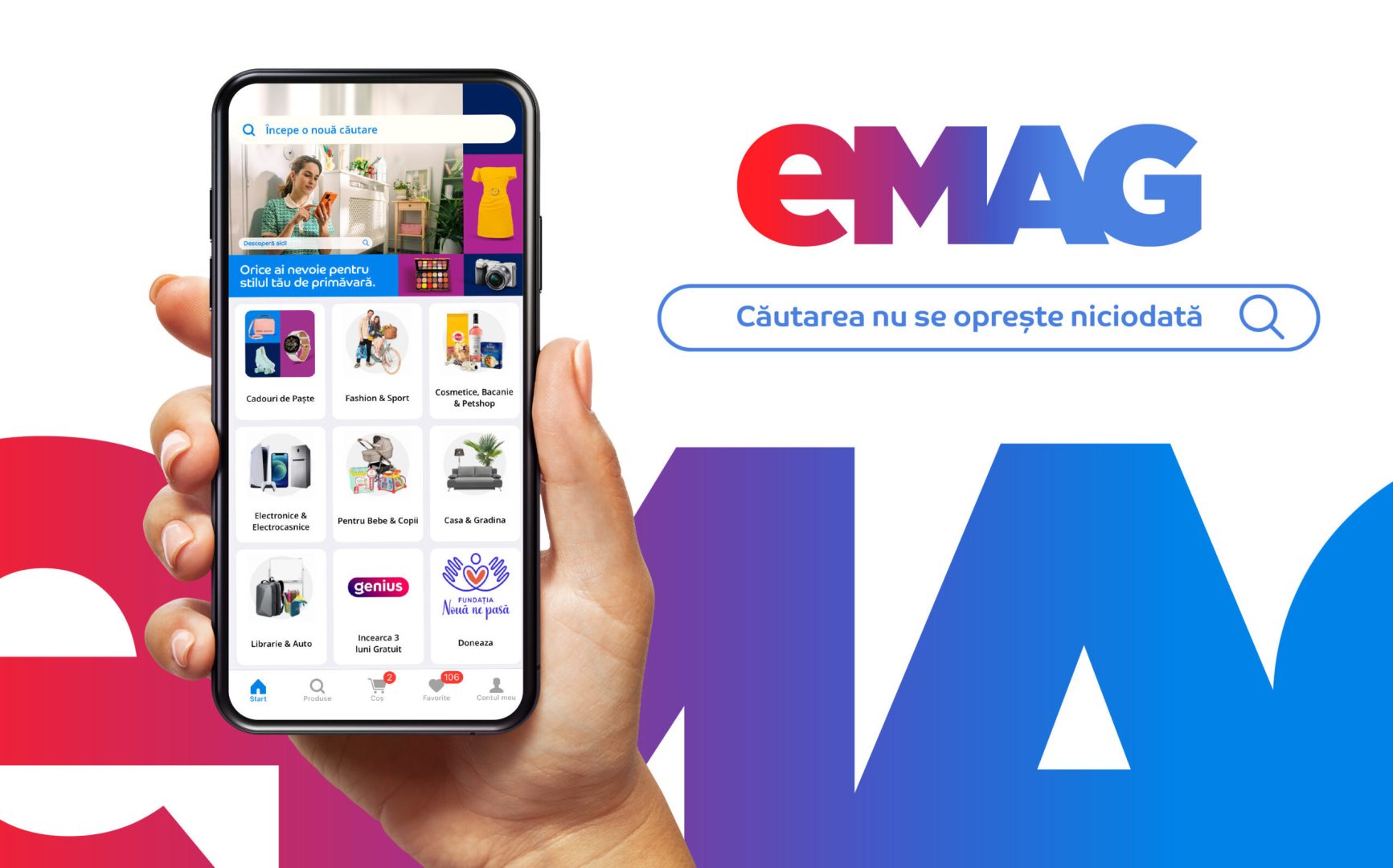 eMag revoluţionează shoppingul cu AI: „Dacă îi spui ‘adu mâncare de pisică’, produsul ajunge direct la easybox”
