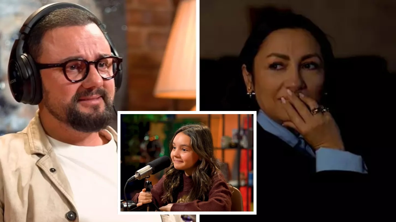 Cătălin Măruță și Andra, cu ochii înlăcrimați și inimile pline de mândrie. Eva pur și simplu i-a fermecat: „M-a lovit o emoție de nu mai știam dacă să continui”