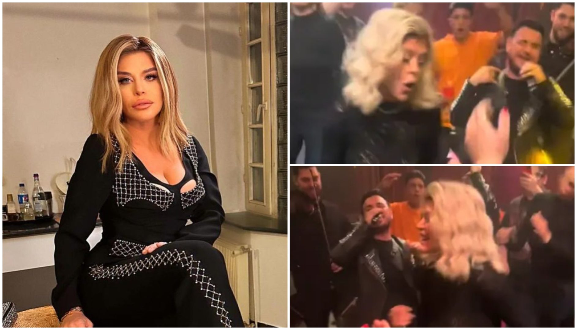 Loredana Groza a făcut show pe manelele lui Sorin Copilul de Aur. Imagini demențiale cu artista