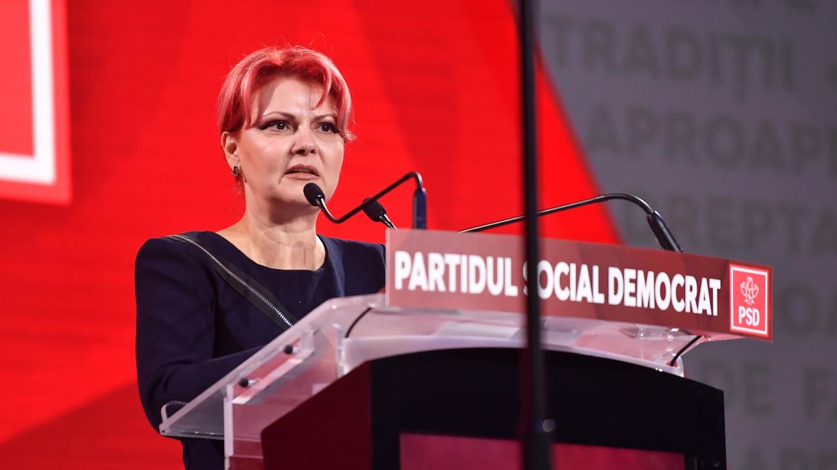 Lia Olguţa Vasilescu îi dă un ultimatum lui Bolojan de la tribuna congresului PSD: „Suntem puşi doar în geam, atunci când vine factura, mai bine ieşim de la guvernare”
