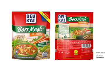 Pachete din sortimentele Knorr şi Delikat, retrase de pe piață. Unilever a luat decizia pentru că exista riscul că unele să conțină fragmente de metal și cauciuc