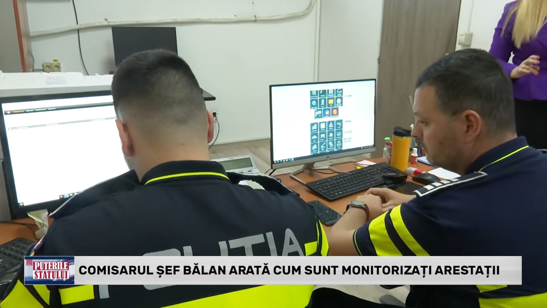 Exclusiv Puterile Statului. România TV a intrat în camera SIME. Comisarul șef Alexandru Bălan a vorbit despre cum sunt monitorizați infractorii arestați la domiciliu în Ilfov și despre clanurile care acționează în zonă