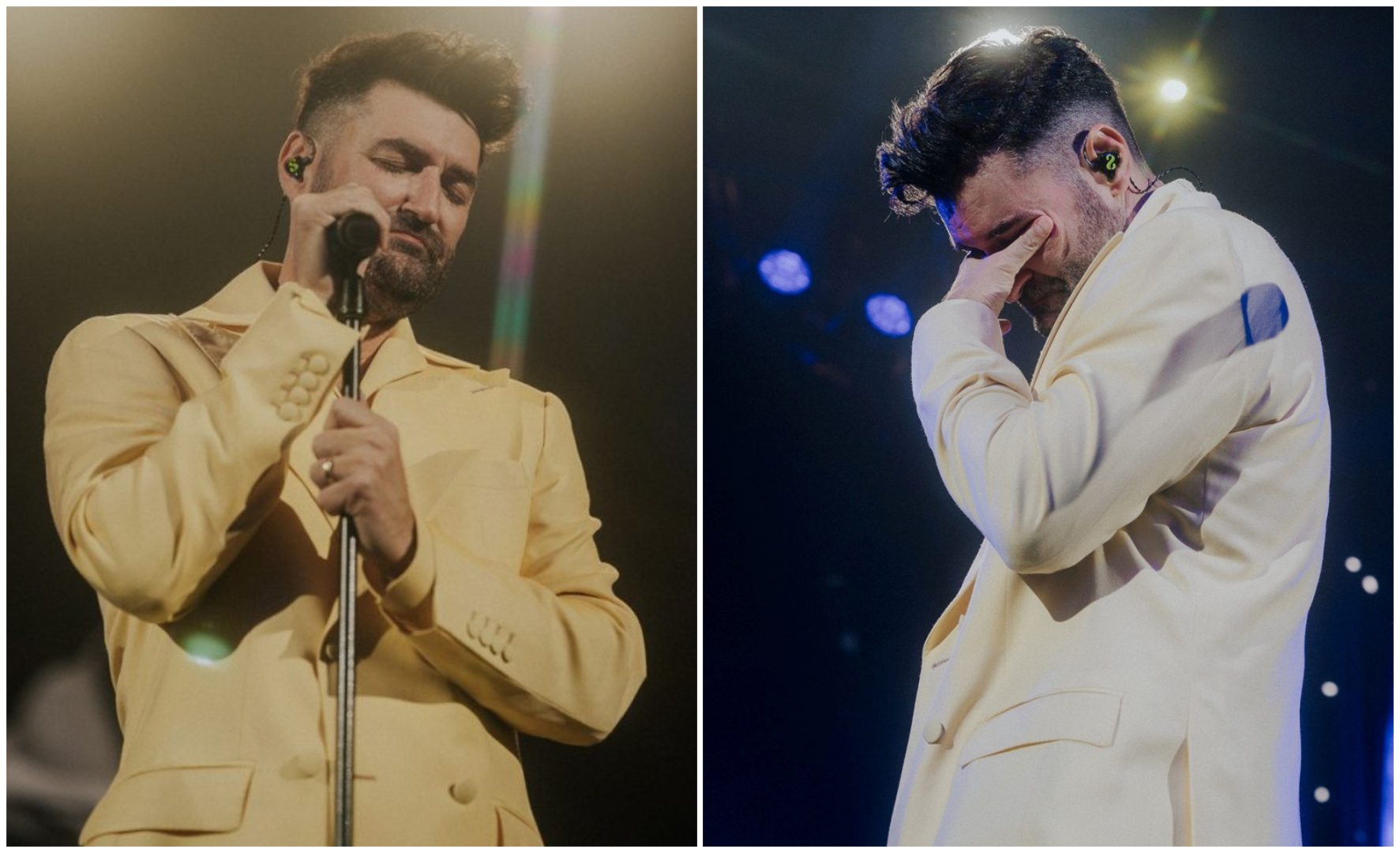 Smiley a izbucnit în lacrimi pe scenă, la Sala Palatului. Gestul făcut pentru părinții lui: „Un moment greu pentru familia mea”