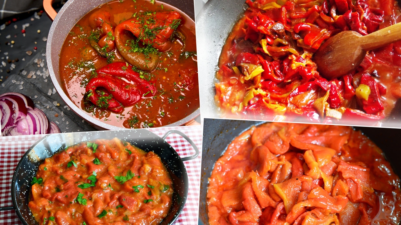 Rețetă ideală în Postul Crăciunului: tocăniță de ardei copți, un adevărat deliciu