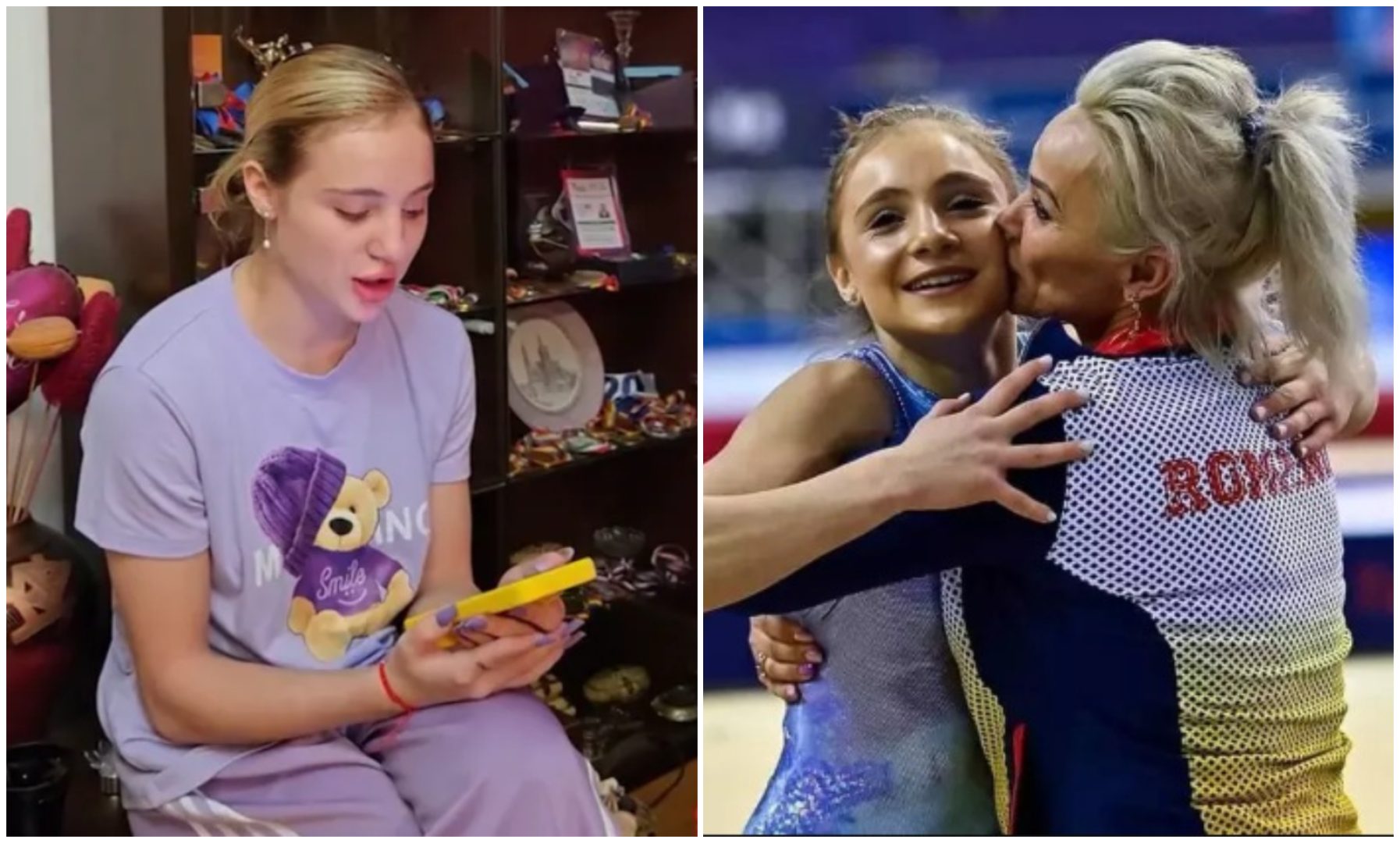 Sabrina și mama ei, Camelia Voinea, primele reacții după imaginile scandaloase: „Nu m-a forțat nimeni să fac nimic/ Ce antrenor nu face asta? Oficialii FRG știu subiectul și l-au ignorat”