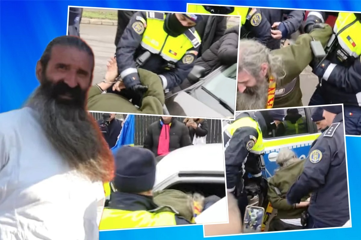 Stegarul Dac, săltat de polițiști în fața Poliției Buftea, unde se afla ca să-l susțină pe Călin Georgescu. Cezar Avrămuță nu are voie să participe la proteste