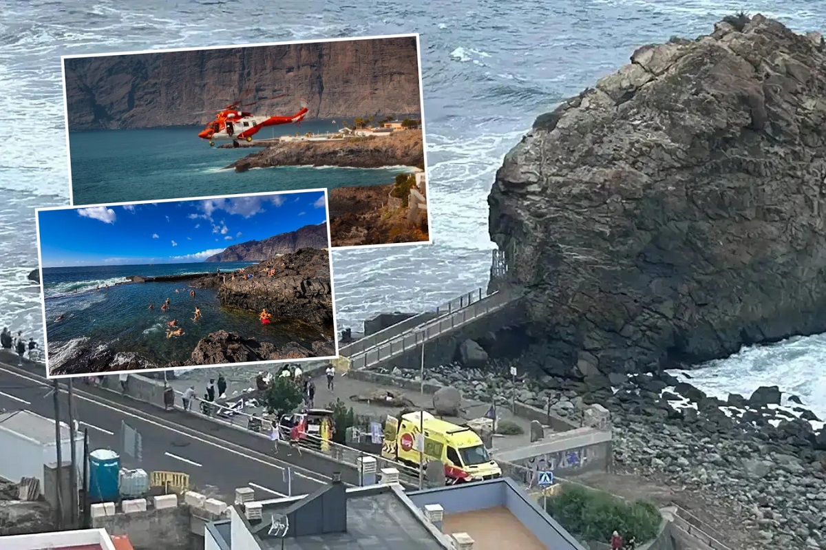 Cine sunt cei doi români înghițiți de valuri în Tenerife, în timp ce se aflau în vacanță. Imagini dramatice cu momentul în care turiștii sunt luați de ape. VIDEO