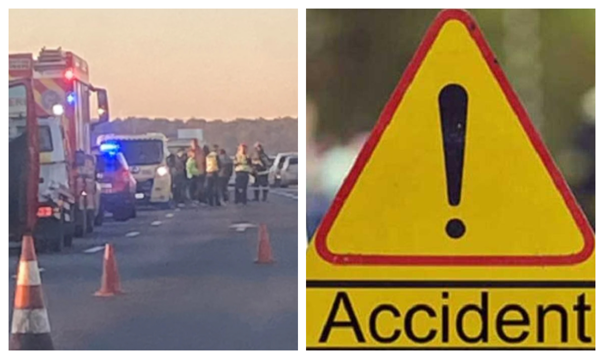Accident cu patru mașini pe DN1. 18 persoane au fost implicate