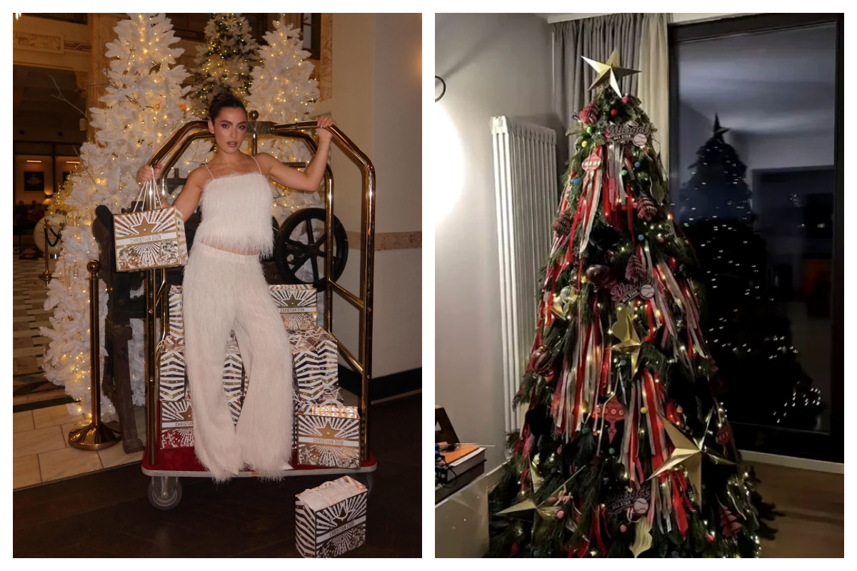 Alexia Eram a inflamat internetul cu bradul kitschos de Crăciun a stârnit controverse în mediul online: „Odios! Atâta fandoseală”