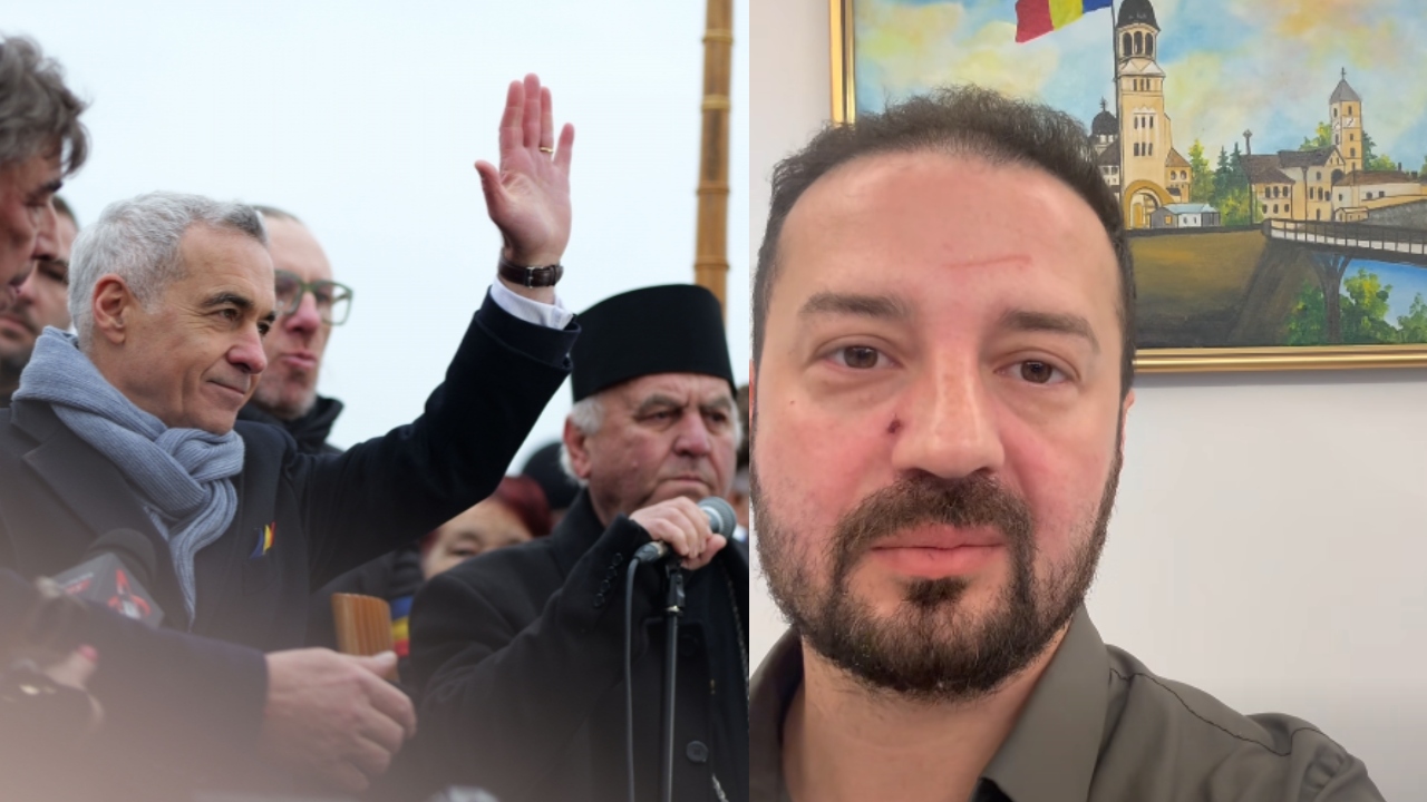 Adrian Băzăvan, protestatarul care i-a strigat „Marș la Moscova!” lui Călin Georgescu la Alba Iulia, a fost amenințat și jignit de susținătorii suveranistului. Ce mesaje îngrozitoare i-au transmis: „La următoarea tură nu mai scapi, te asigur!”