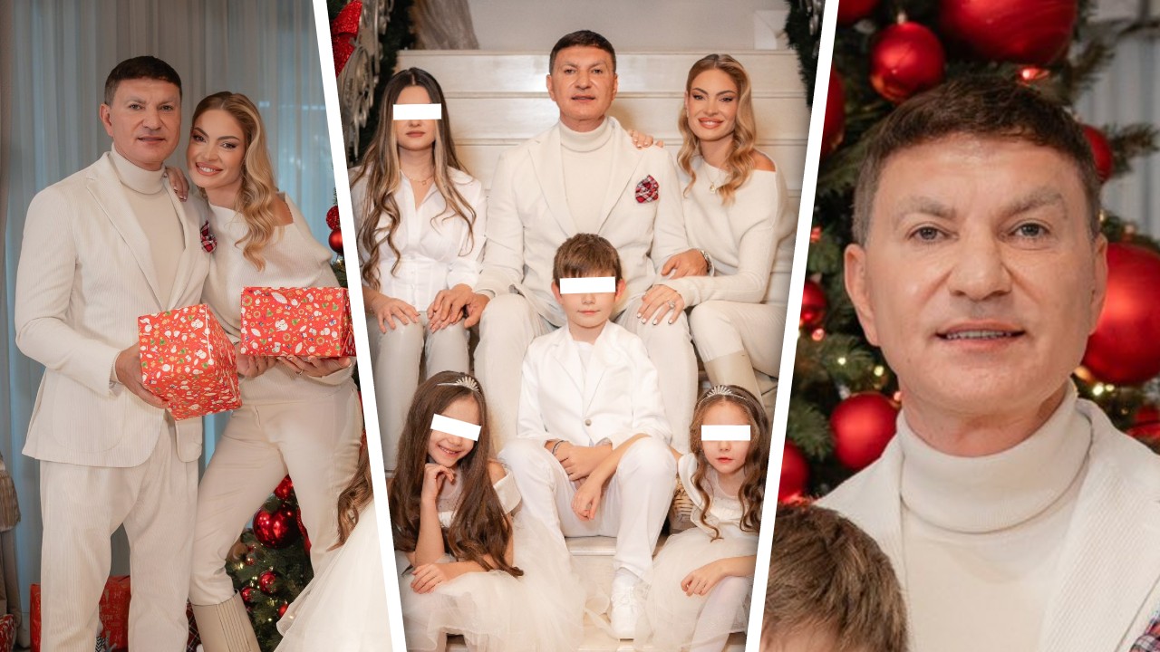 Cristi Borcea, confundat cu Moșu’ după ce Pelinel a postat mai multe fotografii în care părea scos de la naftalină: „Tataie este împăiat. Îi mai lipsea trăsura cu reni”