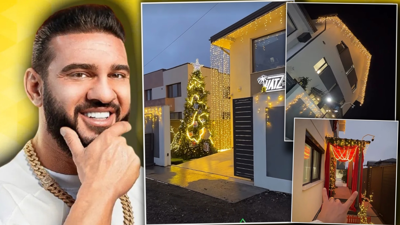 Dorian Popa, pregătit pentru sărbători! Cum arată „Hâtz Residence” înainte de Crăciun. FOTO