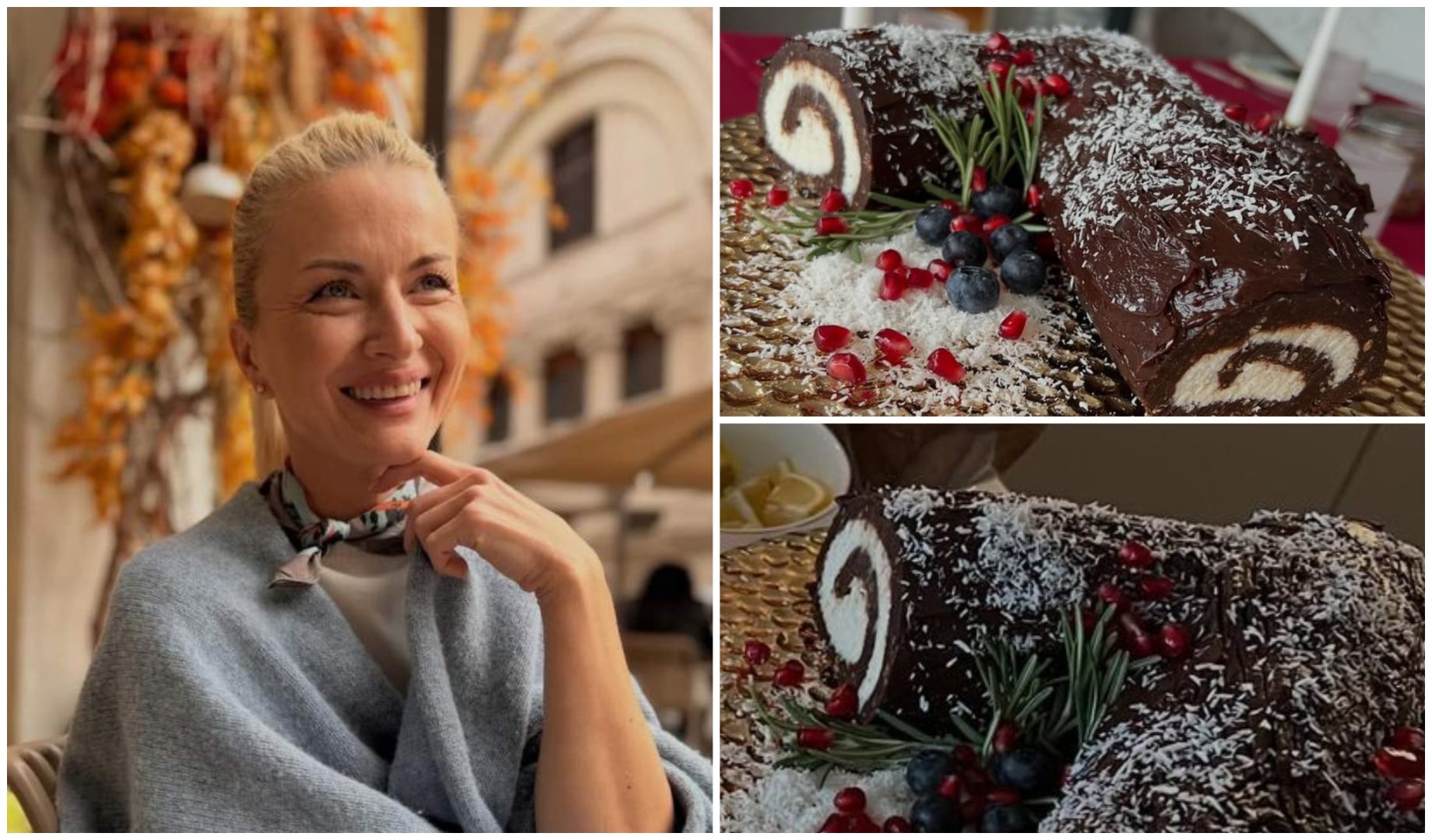 Elwira Petre dezvăluie rețeta prăjiturii Bûche De Noël sau buturugă de Crăciun: „E delicioasă și va avea succes la toți musafirii”