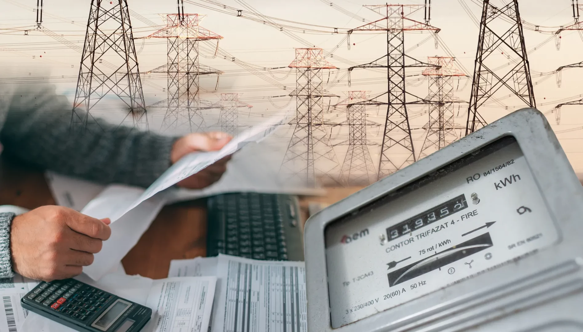 Factura la energie electrică va crește de la 1 ianuarie 2026. Explicațiile ANRE