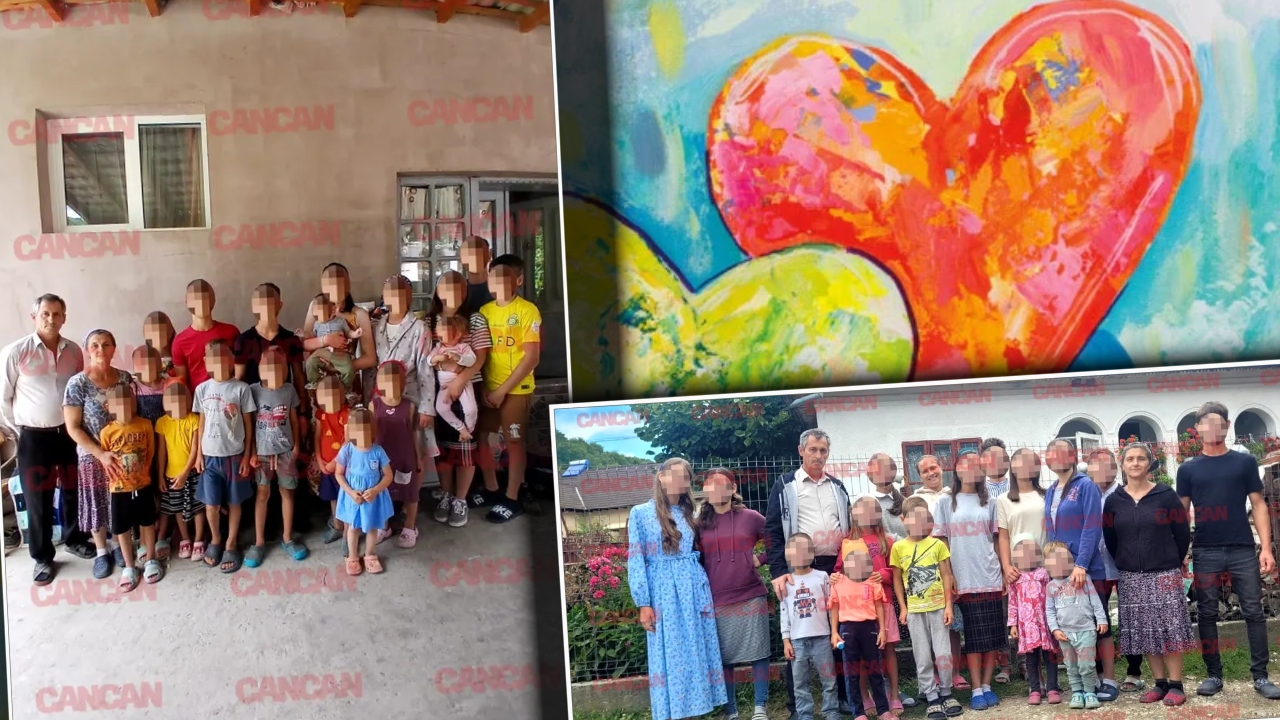 Familia care crește 20 de copii într-o comună din Argeș. Povestea lui Iosif și a Georgianei Văcaru