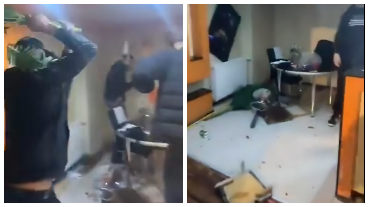 VIDEO șocant! Ultrașii lui Feyenoord au distrus un apartament din București după înfrângerea în fața lui FCSB!