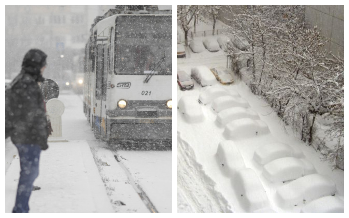 ”Iarna secolului” vine la București. Capitala va fi acoperită de ninsori abundente și frig năprasnic, date de ultimă oră de la meteorologi