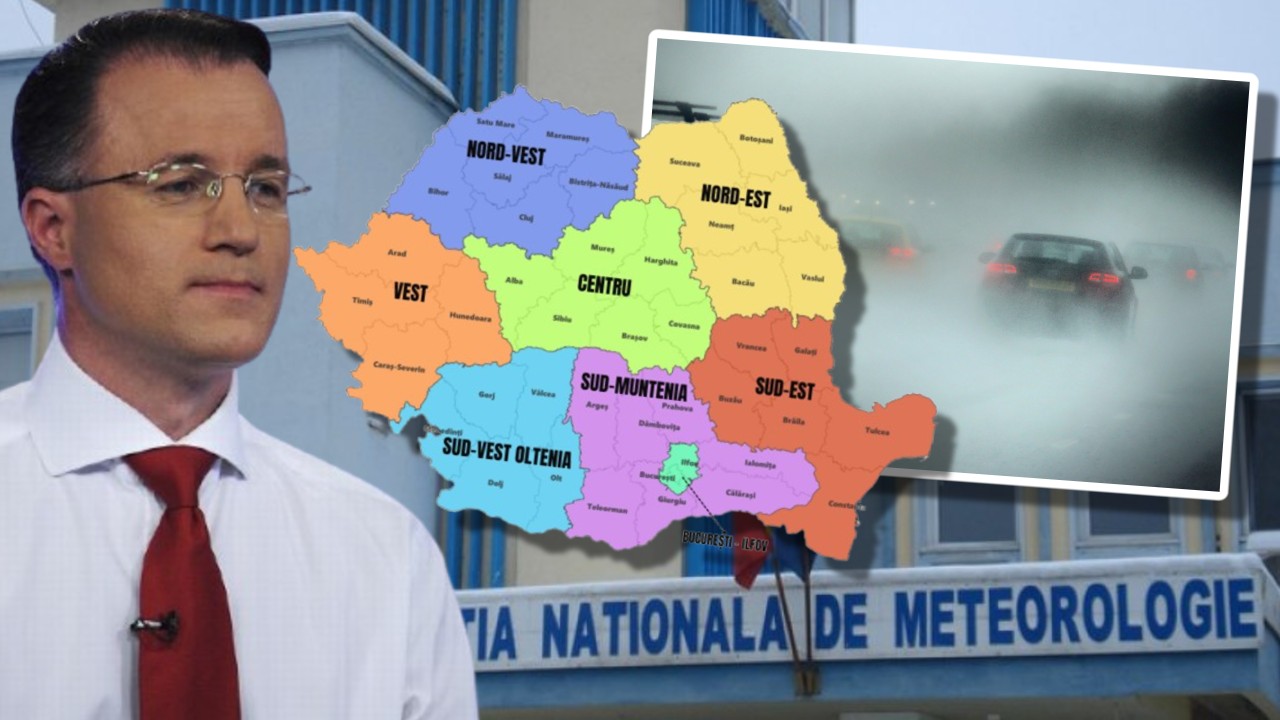 Prognoza meteo. Ger pătrunzător noaptea şi ceaţă densă dimineaţa, niciun fulg nu se vede la orizont. Silviu Grigore a citit ultimele hărţi ANM