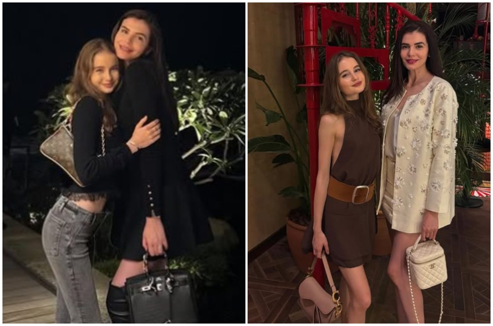 Monica Gabor și Irina Columbeanu, brad spectaculos de Crăciun, în America. Accesoriul inedit de pus în brad, primit de la Ramona Gabor